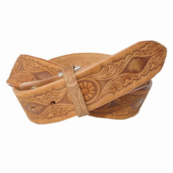 45R ナバッコバックルのベルト レザー ブラウン 45R ナバッコバックル