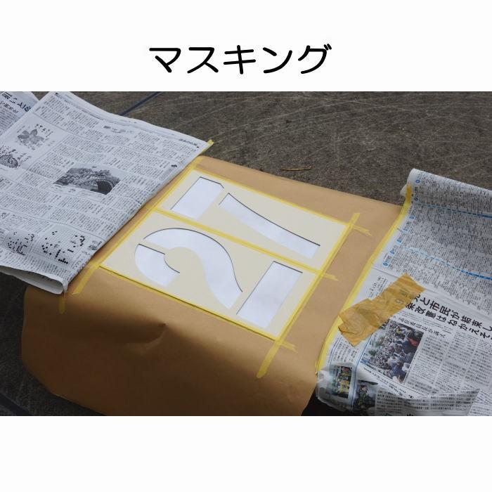 フロアサイン数字PRO 数字ステンシル ステンシルシート ステンシル