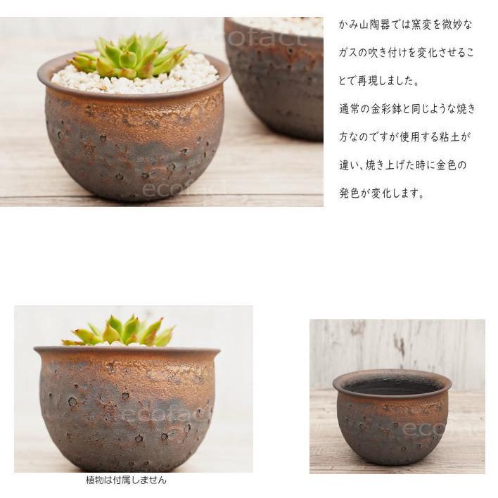 陶器鉢 植木鉢 4号 クレーターポット 中深丸 おしゃれ 陶器鉢 植木鉢 4号 クレーターポット 中深丸 おしゃれ
