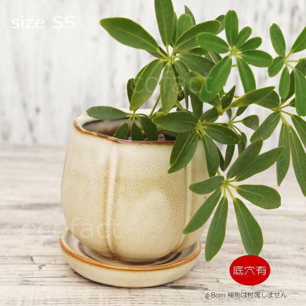植木鉢 おしゃれ 陶器鉢 フラワーポット ミニポット 底穴あり