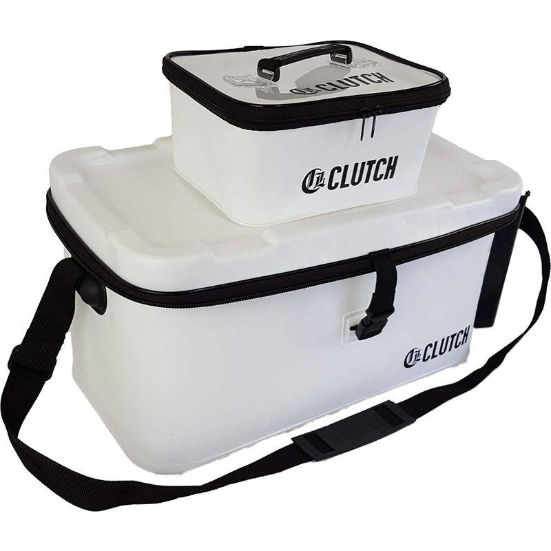 クラッチ(Clutch) タックルバッグ 50cm ホワイトカモ CBA-001 Clutch タックルバッグ 50cm ホワイトカモ CBA with inner box storage The