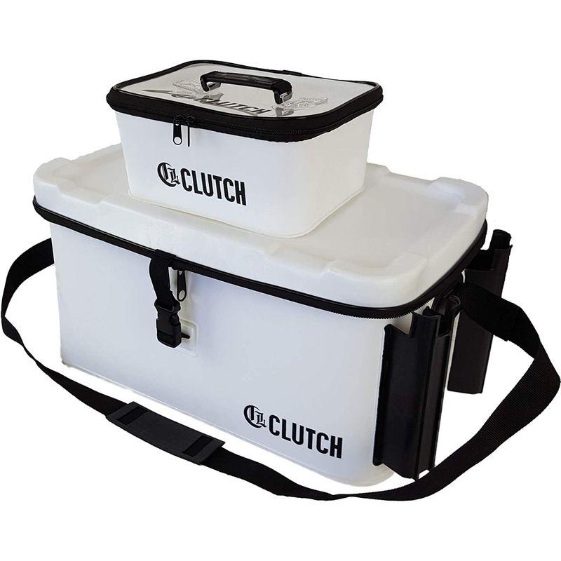 クラッチ(Clutch) タックルバッグ 50cm ホワイトカモ CBA-001 Clutch タックルバッグ 50cm ホワイトカモ CBA with inner box storage The