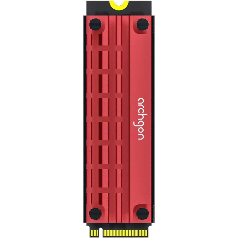 Archgon SSD 480GB M.2 2280 NVMe PCIe Gen3x4 3D NAND採用 内蔵SSD 専用放熱ヒートシンク 内蔵型 SSD