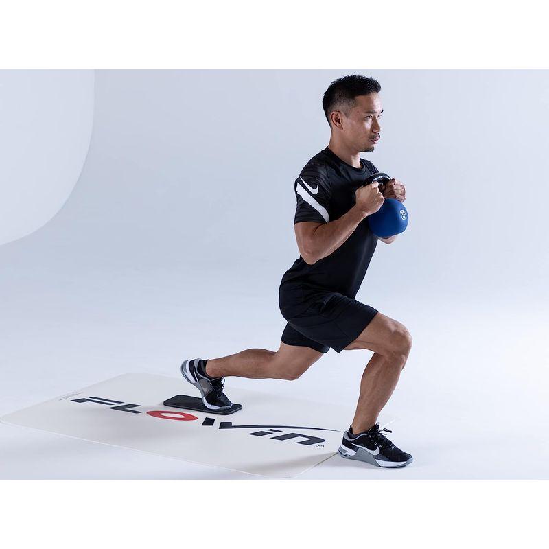 長友佑都愛用FLOWIN Sport ホワイト 138?×98? 体幹トレーニング （持ち運び用） Sport ホワイト ×98 体幹トレーニング 持ち運び用