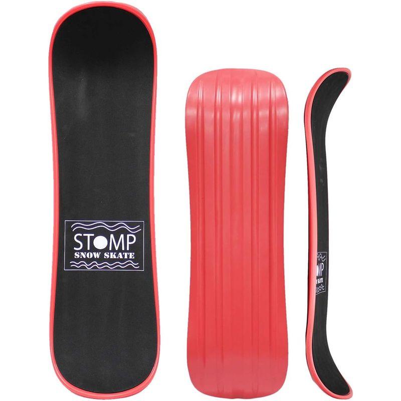 stomp スノースケート STOMPボードライド 80.5×23.5cm レッド スノースケートデッキ SNOW SKATEBOARD 5×23 5cm スノースケート STOMPボードライド レッド スノースケートデッキ SNOW SKATEBOARD