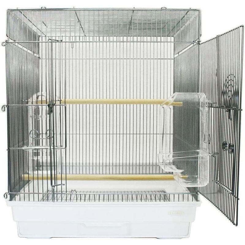 ホーエイ 鳥かご 465インコ ホワイト 鳥かご 465インコ ホワイト