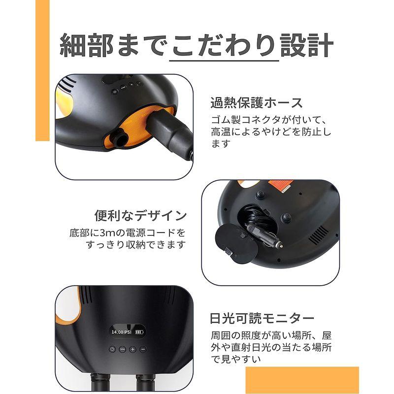 BEYOND MARINA 電動エアーポンプ SUP電動ポンプ 電動空気入れ 空気入れ&空気抜き 電池式 USB充電 最大20PSI 自動停 MARINA 電動エアーポンプ SUP電動ポンプ 電動空気入れ 空気入れ&空気抜き 電池式 USB充電 最大20PSI 自動停