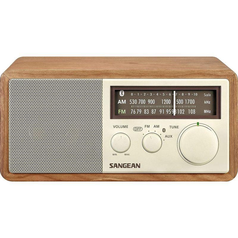 SANGEAN FM/AMラジオ対応 ブルートゥーススピーカー チェリー WR-302 ［Bluetooth対応］ WR FM/AMラジオ対応 ブルートゥーススピーカー チェリー ［Bluetooth対応］