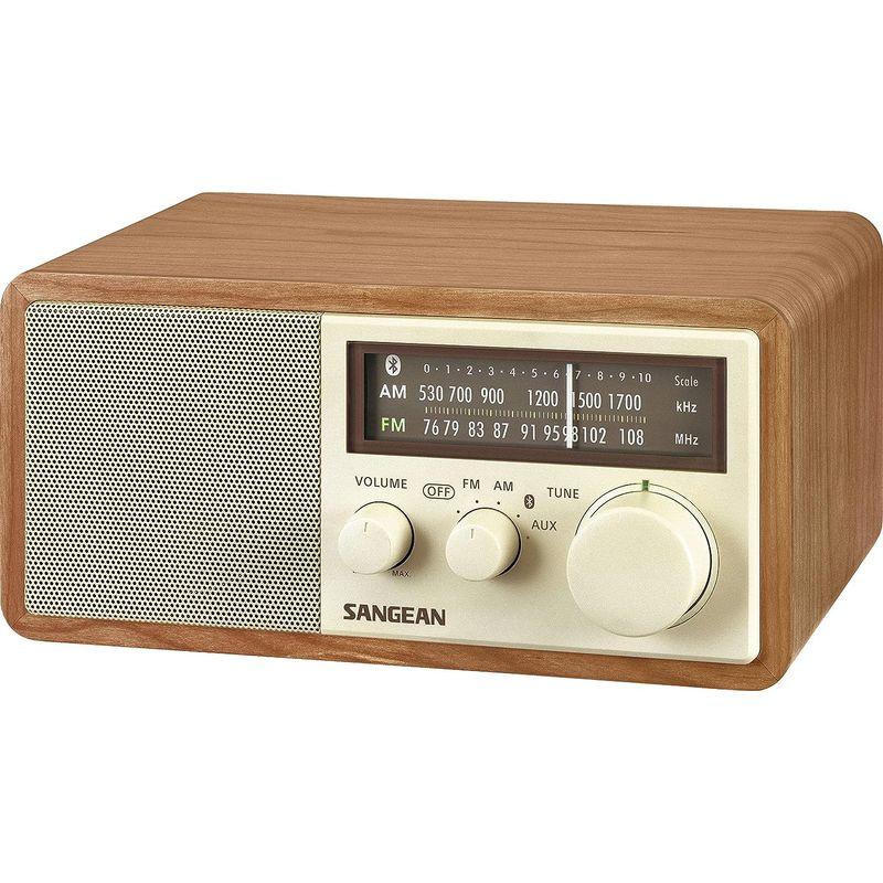 SANGEAN FM/AMラジオ対応 ブルートゥーススピーカー チェリー WR-302 ［Bluetooth対応］ WR FM/AMラジオ対応 ブルートゥーススピーカー チェリー ［Bluetooth対応］
