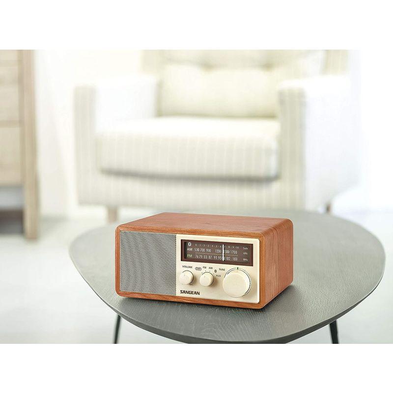 SANGEAN FM/AMラジオ対応 ブルートゥーススピーカー チェリー WR-302 ［Bluetooth対応］ WR FM/AMラジオ対応 ブルートゥーススピーカー チェリー ［Bluetooth対応］