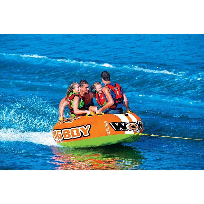 WOW(ワオ) ビッグボーイ レーシング 4人乗り W15-1130     商品情報    【商品名】　WOW(ワオ) ビッグボーイ レーシング 4人乗り W15-1130 【商品説明】　・サイズ：175×175×58cm 定員：4名 PVCチュ