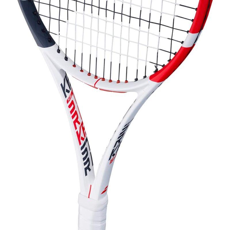 バボラ (Babolat) テニスラケット PURE STRIKE (ピュアストライク) 16/19 U NC ストリングなし ホワイト/レ ストリングなし 16/19 Babolat テニスラケット PURE STRIKE ピュアストライク NC ホワイト/レ mm