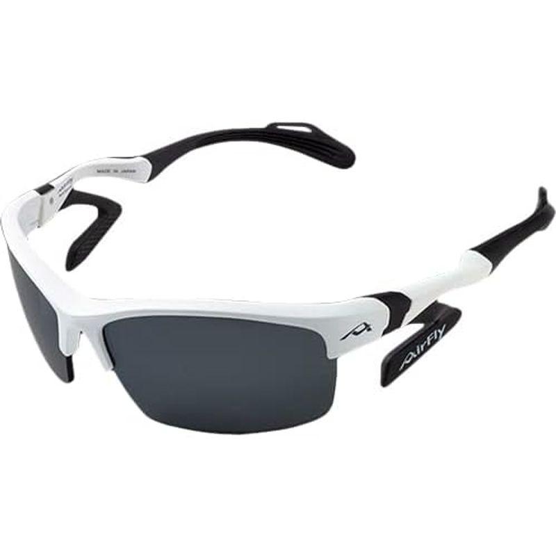 AirFly(エアフライ) ノーズパッドレススポーツサングラス AF-303 C-2 新サイドパッド搭載 ホワイトフレーム AF-303 C スポーツサングラス L1540705445(13800円)