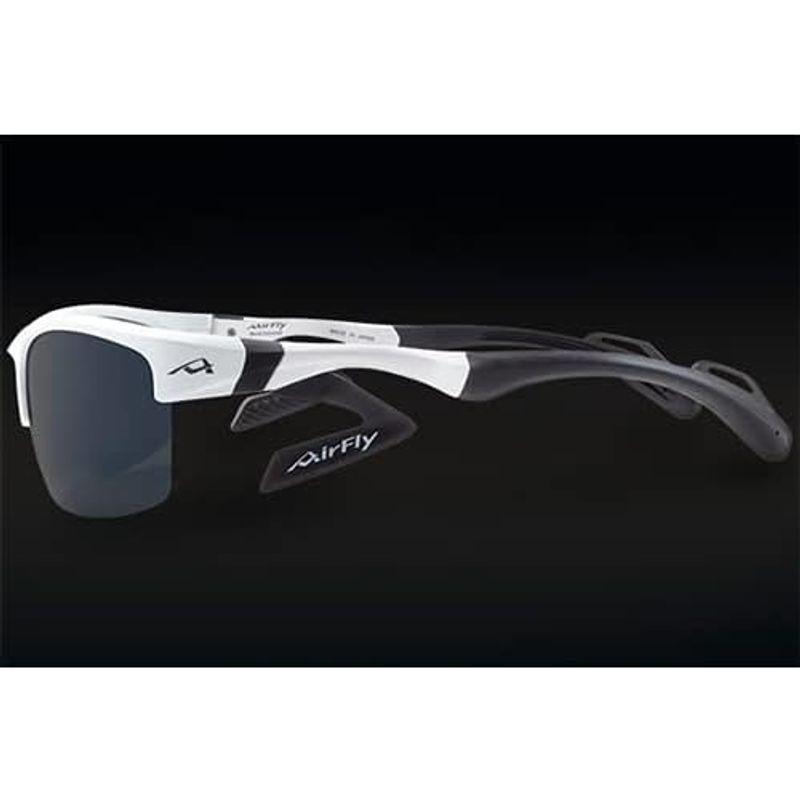 AirFly(エアフライ) ノーズパッドレススポーツサングラス AF-303 C-2 新サイドパッド搭載 ホワイトフレーム AF-303 C スポーツサングラス L1540705445(13800円)