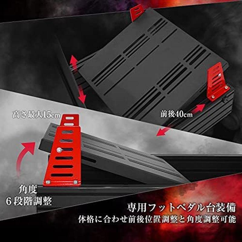 「超メルカリ市」 STRASSE SPEEDMASTER NERO QE フレーム単品 ハンコン コックピット レーシングコックピット アルミフレーム SUS 【L2072373323】(72380円)