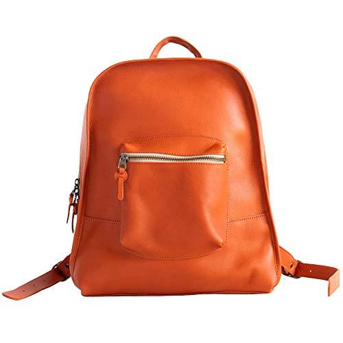 カンミ Kanmi. スマイル リュックサック B19-24 A4対応 本革 レザー 日本製 (トマトレッド) Kanmi スマイル リュックサック B19 A4対応 本革 レザー 日本製 トマトレッド