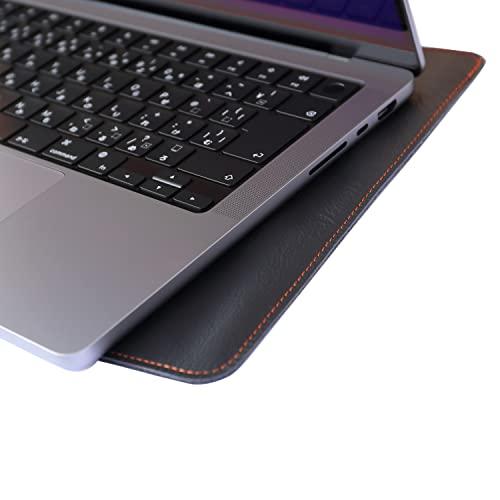 YuKa工房 MacBook用 本革スリーブケース M2対応 日本製 シンプル スリム ソフト レザー (Air/Pro 13インチ) MacBook用 本革スリーブケース M2対応 日本製 シンプル スリム ソフト レザー Air/Pro 13インチ