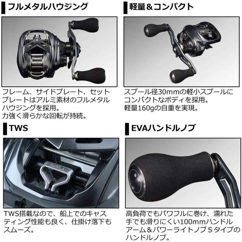 ダイワ(DAIWA) 両軸リール 20 ADMIRA A 100XHL(2020モデル) DAIWA 両軸リール ADMIRA 100XHL 2020モデル