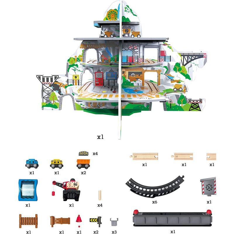 Hape(ハペ) もっと大きな鉱山レールセット E3753 ハペ もっと大きな鉱山レールセット E3753