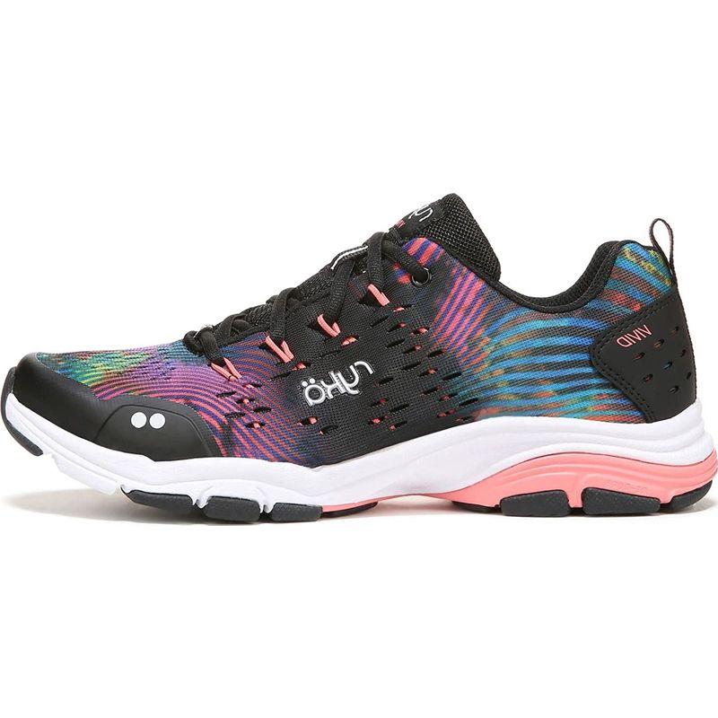 ライカ フィットネスシューズ VIVID RZX ブラック×ピンクタイダイ 23.5 cm フィットネスシューズ VIVID RZX ブラック×ピンクタイダイ cm Heel