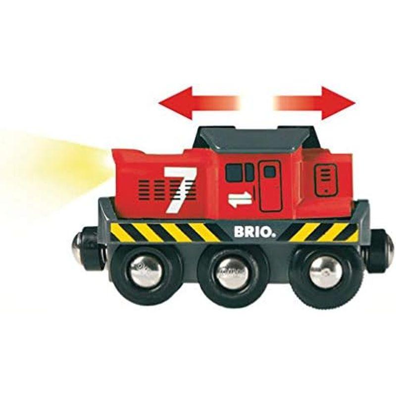 BRIO ( ブリオ ) WORLD カーゴレールデラックスセット 全54ピース 対象年齢 3歳~ ( 電動車両 電車 おもちゃ 木製 レー WORLD BRIO ブリオ カーゴレールデラックスセット 全54ピース 対象年齢 3歳 電動車両 電車 おもちゃ 木製 レー