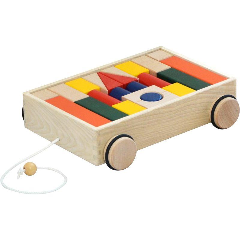 日本製 引車積み木 カラフルな積み木 お片づけしやすい引き車 木製 天然木 木のおもちゃ 知育玩具 国産 男の子 女の子 幼児 子供 床への 引車積み木 カラフルな積み木 お片づけしやすい引き車 木製 天然木 木のおもちゃ 知育玩具 国産 男の子 女の子 幼児 子供 床への サイズ