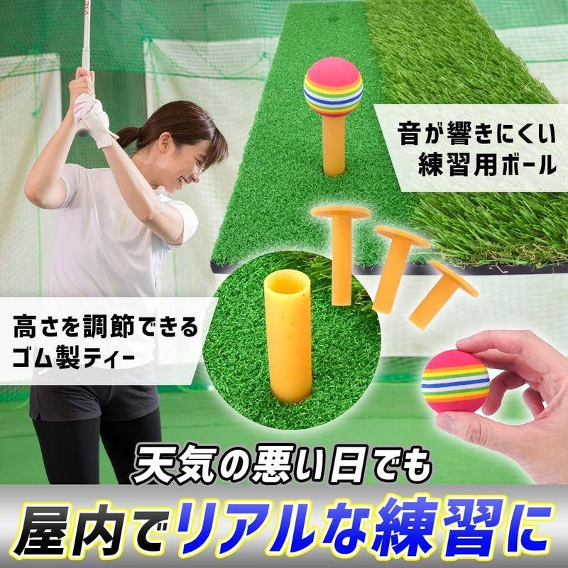 ゴルフ スイング スイング練習 練習器具 ドライバー アイアン 高密度ウレタン