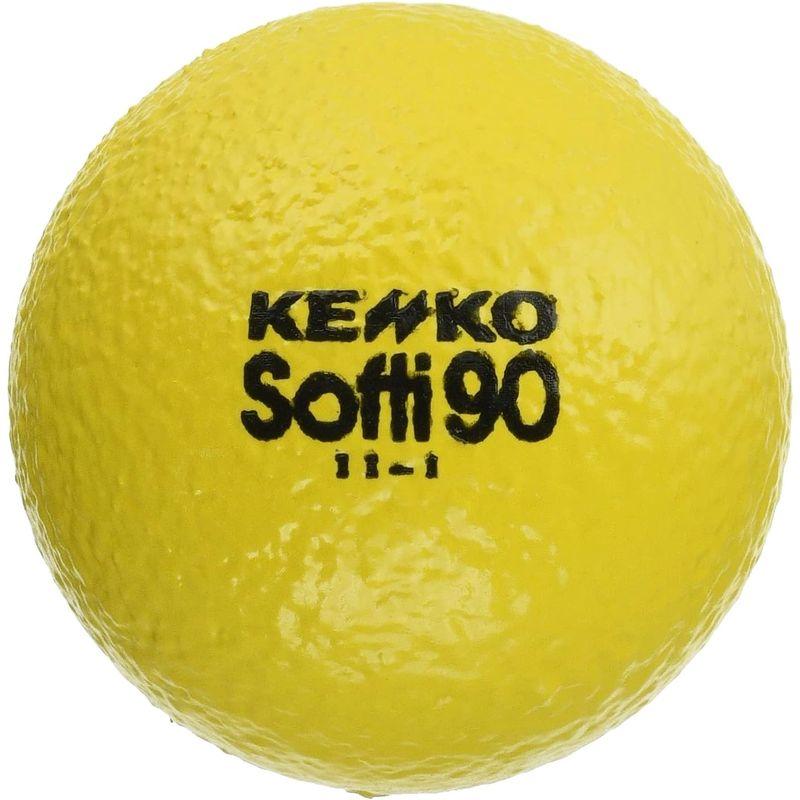 ナガセケンコー ケンコーソフティボール90 黄 1ダース(12個) S90-Y 黄 90mm ナガセケンコー 90mm C1182824600(10600円)