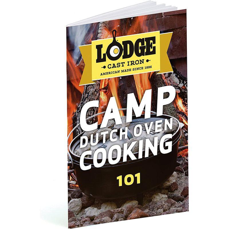 ロッジ(Lodge) キャンプ ダッチオーブン 鋳鉄 5.7L L12CO3BS ブラック 34 x 33.7 x 18.7 cm