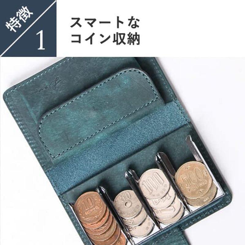 リティスタ Coin Wallet2 コインケース 小銭入れ LITSTA ブラック（ドラーロ） コムサメン 二つ折り財布 オンブル ブラック EI1121704471(10056円)