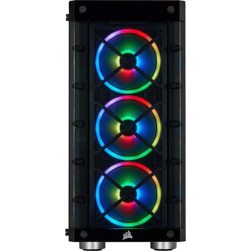 Corsair iCUE 465X RGB ミドルタワー型PCケース CS7642 CC-9011188-WW iCUE 465X RGB ミドルタワー型PCケース CS7642 CC WW