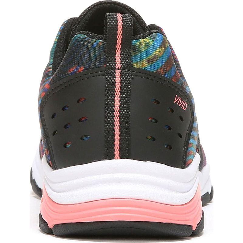 ライカ フィットネスシューズ VIVID RZX ブラック×ピンクタイ