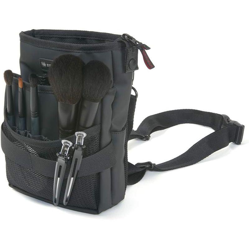 アルティザン＆アーティスト?メイクアップウェストバッグ（スモール）Professionals LineXWM-PF312 ブラック メイクアップウェストバッグ スモール Professionals LineXWM PF312 ブラック Made in Japan Nylon