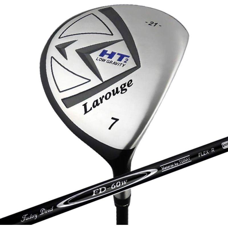 右用ラルージュ （Larouge） HT2 ドデカ短尺フェアウェイウッド（2W?21W） (右， FD-60標準カーボンシャフト， s， 2 25インチ 21W 5インチ Larouge HT2 ドデカ短尺フェアウェイウッド 2W 右， FD 60標準カーボンシャフト， s，