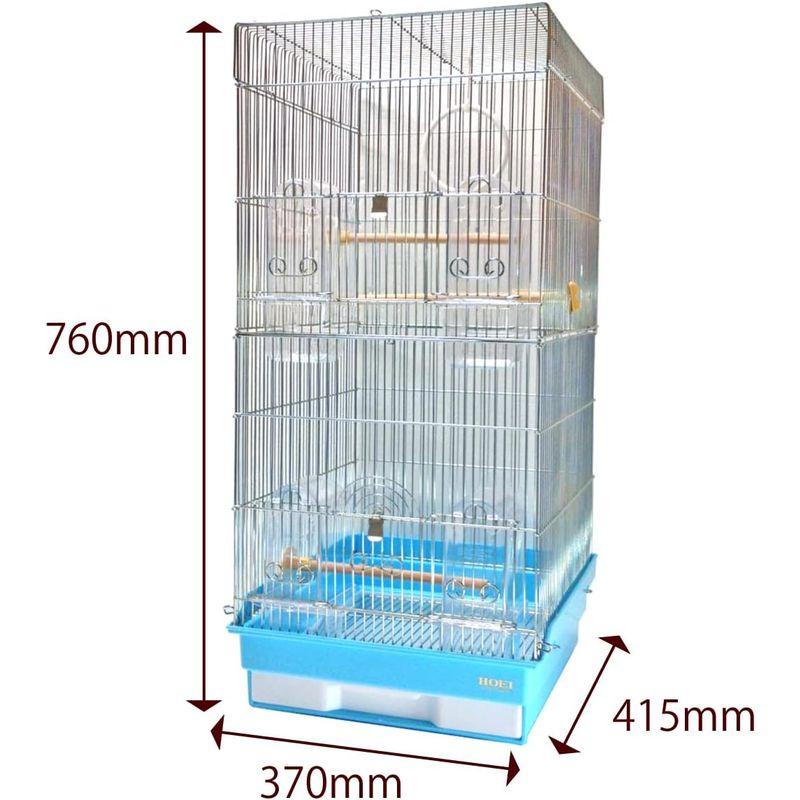 ホーエイ 鳥かご 35ロング ブルー 鳥かご 35ロング ブルー