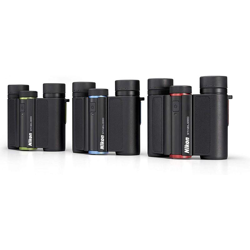 【２点セット】 Nikon 防振双眼鏡 10x25 STABILIZED GREEN 手ブレ補正付き 10倍25口径 グリーン STB10X25GR 【OCQ1278600665】(44661円)