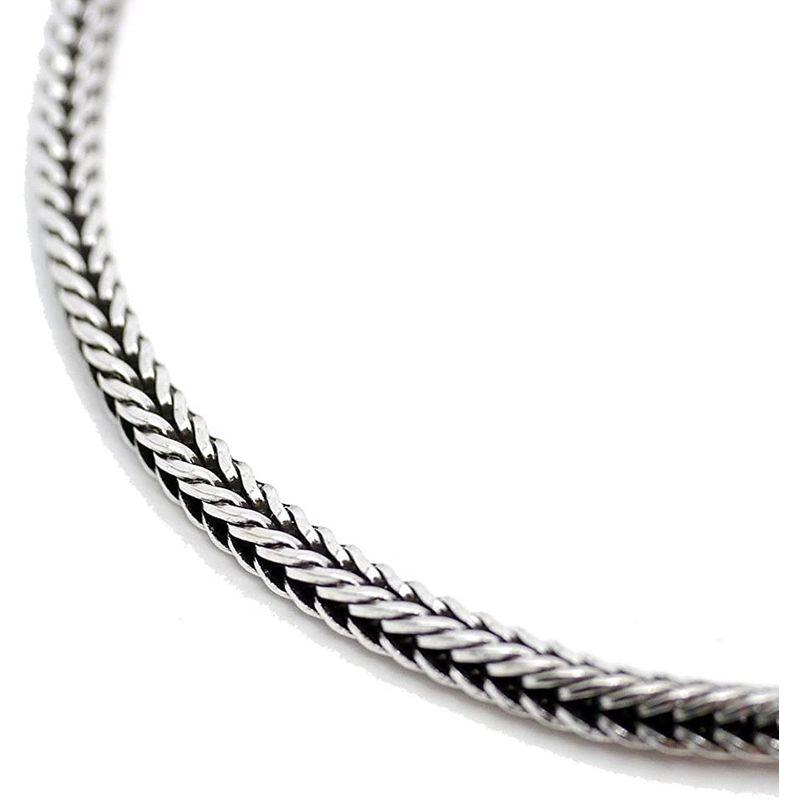 シルバーワン シルバー925 ターラント チェーン ネックレス メンズ ho 銀色 幅2.5mm 50cm 細目 特別価格‼ ターラント ネックレス チェーン ストリート メンズ 長さ50cm