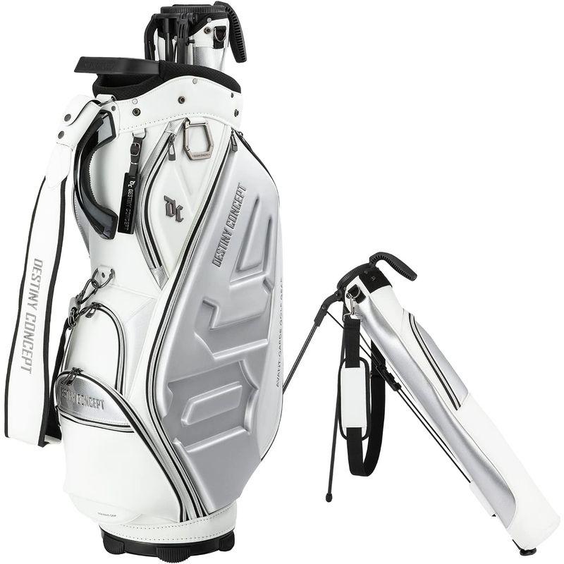 ディスティニーコンセプトDESTINY CONCEPT デュアル キャディバッグ DC-X14B DUAL セルフスタンドクラブケース 内蔵 ディスティニーコンセプトDESTINY CONCEPT デュアル キャディバッグ DC-X14B DUAL セルフスタンドクラブケース 内蔵