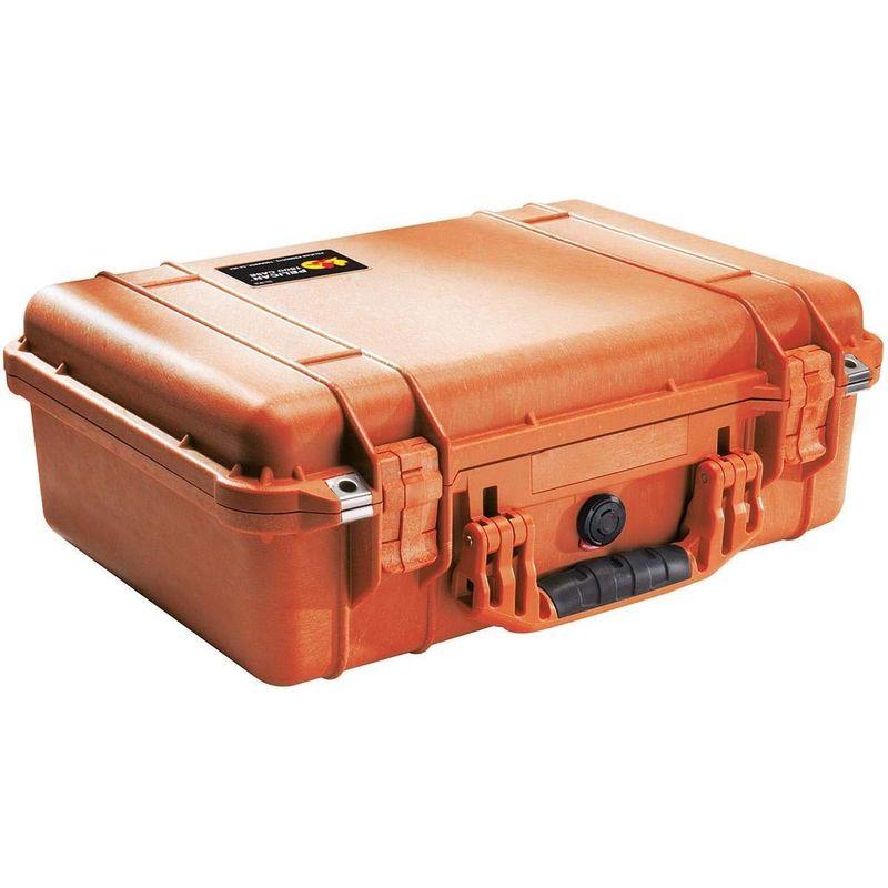 新作マット・カーペット Pelican 1500 防水ハードケース フォームインサート付き オレンジ 【LWH5704224164】(19925円)