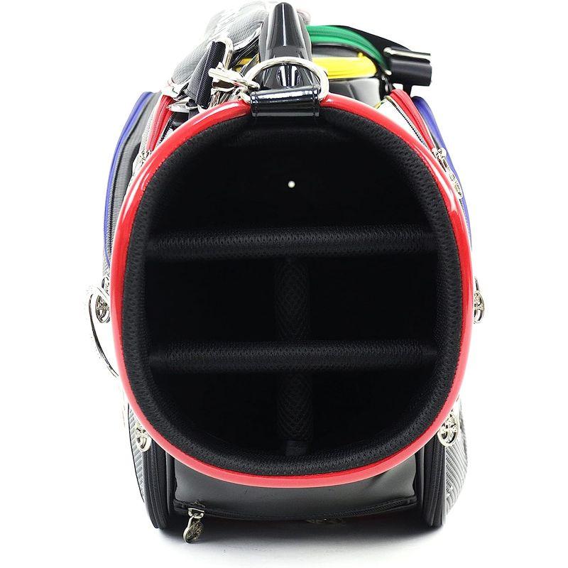 匿名！送料無料！ 2023年春夏モデル カステルバジャック CASTELBAJAC 7232381301 キャディバッグ ゴルフバッグ 9型 5分割 エナメル 【IQY1083729720】(37855円)