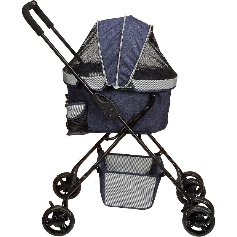 ジェックス わんわんカート スーパーライト 軽量3.6kg 自立式 ペット用カート デニム 犬用 わんわんカート スーパーライト 軽量3 6kg 自立式 ペット用カート デニム 犬用