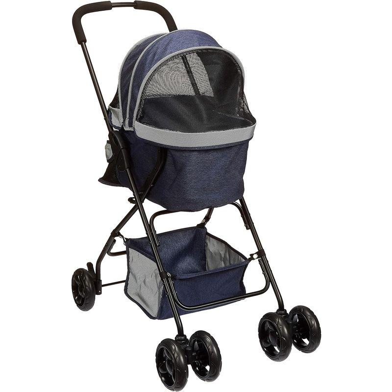 ジェックス わんわんカート スーパーライト 軽量3.6kg 自立式 ペット用カート デニム 犬用 わんわんカート スーパーライト 軽量3 6kg 自立式 ペット用カート デニム 犬用