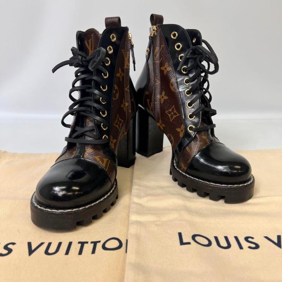 ルイヴィトンスタートレイル・ライン アンクルブーツ