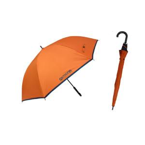 アウトレット】オレンジ晴雨兼用傘 OUTDOOR ジャンプ 長傘 65cm※訳あり