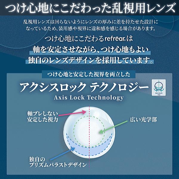 ワンデーリフレアシリコーントーリックUVWモイスチャー 乱視用コンタクト シリコーン素材 フロムアイズ | ワンデーリフレア | 04