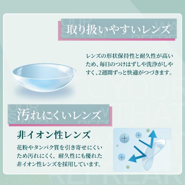 2ウィークリフレアUV 2週間使い捨てコンタクト コンタクトレンズ フロムアイズ UVカット 　 | ツーウィークリフレア | 05