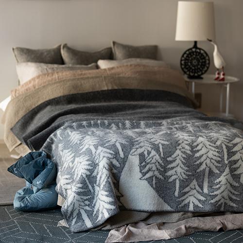 KLIPPAN クリッパン ウールブランケット シングル 130x180cm KLIPPAN クリッパン ウールブランケット シングル 130x180cm