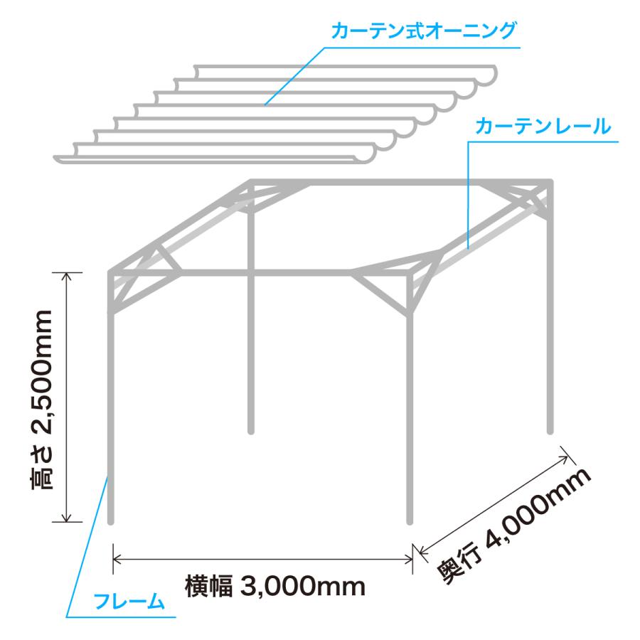 美品❗️直接引取り大歓迎　ワードローブ　上下分割式 ワタナベ工業 4段階スリットシェード 遮光・日よけ 2mx2.4m ASS
