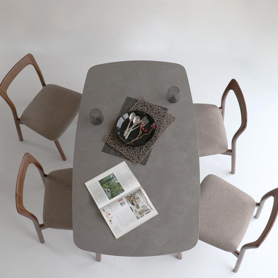 ほぼ未使用 北欧・モダン TIILLI ダイニングテーブル 1600 グレイ カフェ TIILLI DINING TABLE 1600 grey / おしゃれ 【WSO1303662759】(45540円)