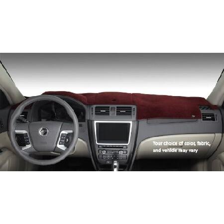 DashMat　Original　Dashboard　Cover　Ford　(Premium　Mercury　Red)　Carpet,　and